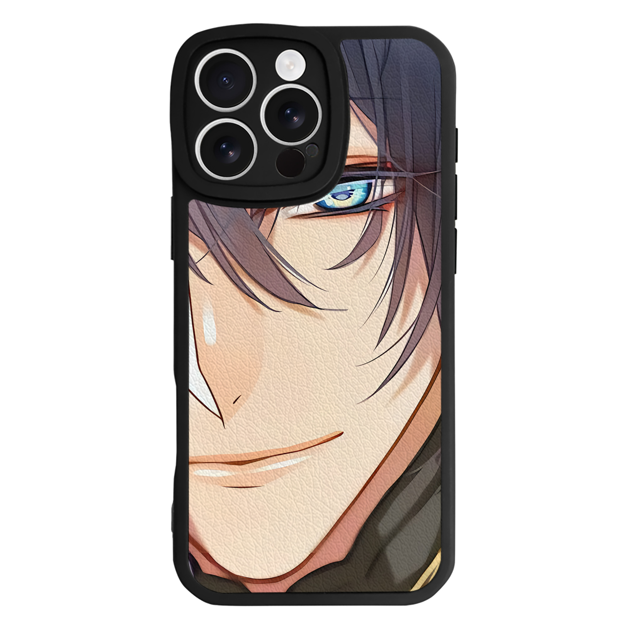 （画像用） 刀剣乱舞 Touken Ranbu 【iPhone 16シリーズ対応】シリコンスマホケース（レザー調） 材質：シリコン